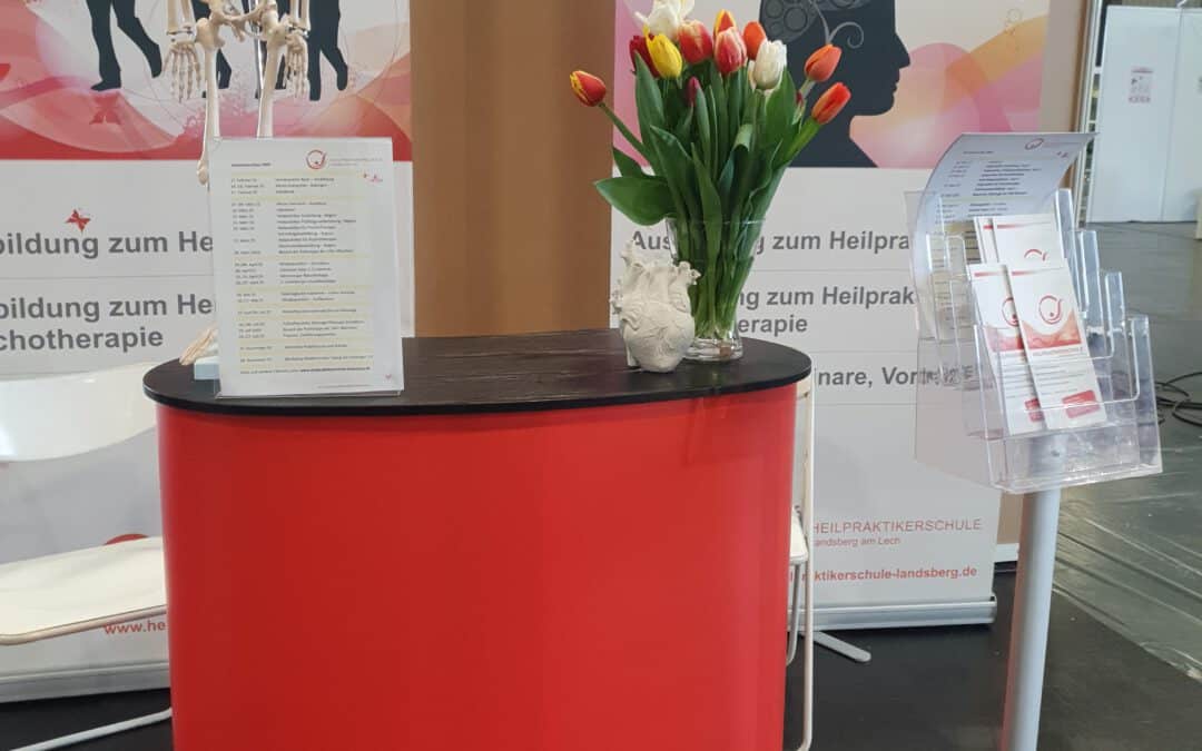 Messestand steht – Intersana (Afair) Augsburg, 07.-09.03.2025